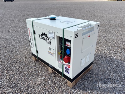 2025 Compal VG-R110 11 kVA Generador Portátil (Unused)