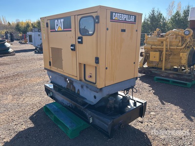 Cat D20-4S 20 kW Skid-Mounted Generator Set