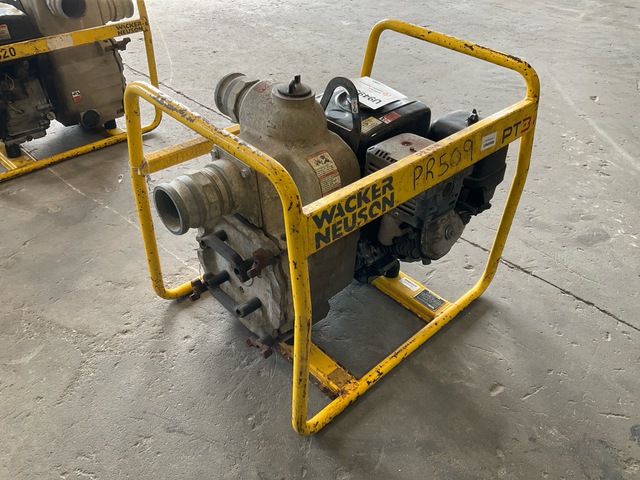 2013 Wacker Neuson PT3 Water Pump