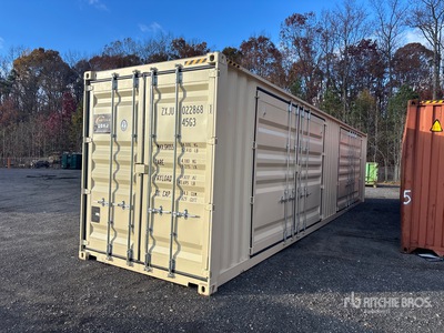 2025 40 ft High Cube Multi-Door Storage Container