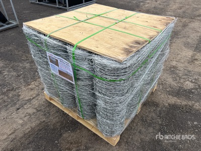 Quantity of (48) Freeport Rolls of Barbed Wire (Unused)