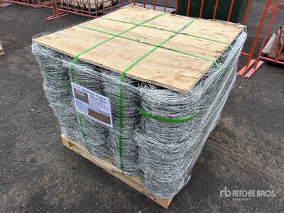 Quantity of (48) Freeport Rolls of Barbed Wire (Unused)