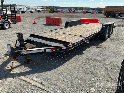 2017 Towmaster T-12DT 22 ft T/A Tilt Deck Trailer