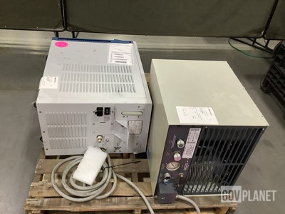 (1) CTI-Cryogenics 8200 Compressor & (1) Polyscience Recirculating Cooler