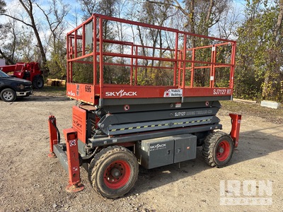 2013 Skyjack SJ7127 RT Dual Fuel 4x4 Scissor Lift