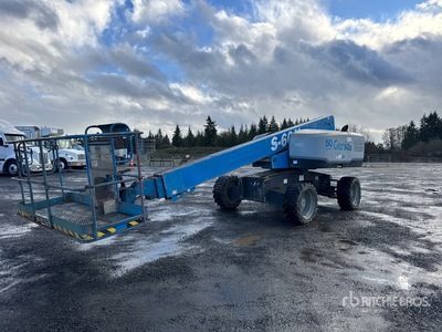 2016 Genie S-60X 4WD Telescopic Boom Lift