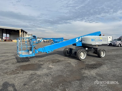 2016 Genie S60X 4WD Diesel Telescopic Boom Lift
