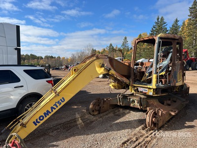 Komatsu PC138US-8 Tracked Excavator (Inoperable)