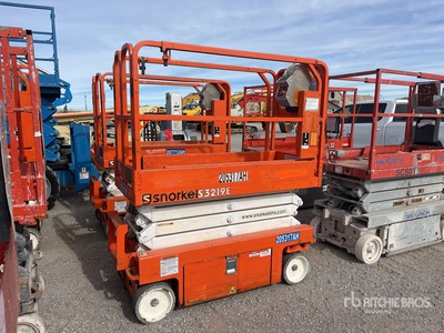 2018 Snorkel S3219E Electric Ascenseur à ciseaux