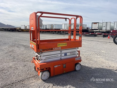 2018 Snorkel S3219E Electric シザーリフト