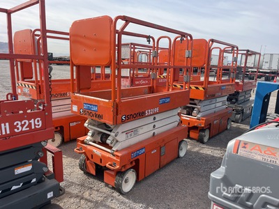2018 Snorkel S3219E Electric Ascenseur à ciseaux