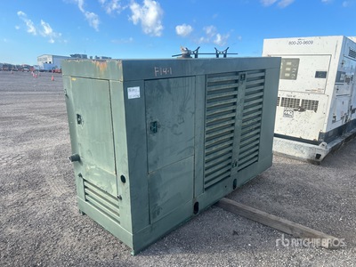 Onan 80EHAD 80 kW Skid-Mounted Generatore (Inoperable)