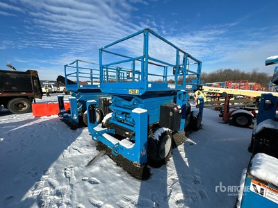 2017 Genie GS4390 RT 4x4 Dual Fuel Scissor Lift