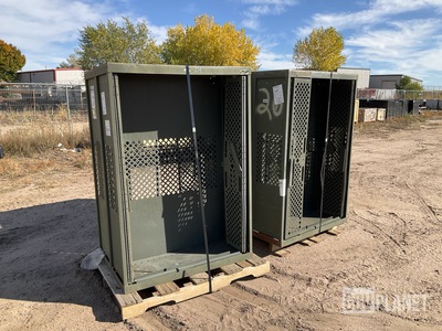 (5) Small Arms Storage Racks