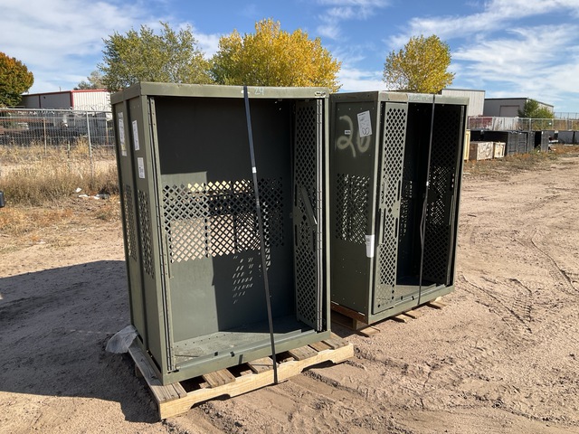 (5) Small Arms Storage Racks