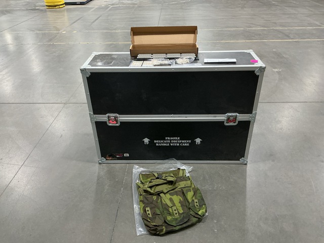 (5) Radio Carrying Cases, (8) Communication Circuits & Assorted Items