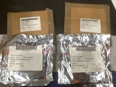 (19) Assorted 12279263 Vehicular Window Frames