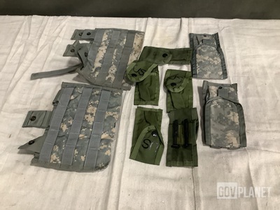 (36) Carrier Pouches, (162) Two Mag Pouches & Assorted Items