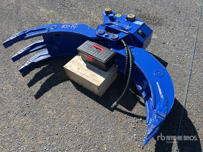 2025 Elephant EPSR60-N Q/C Rotating Excavator Grapple - Fits 5 - 9 ton (Unused)