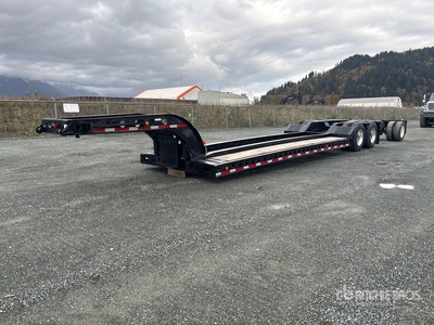 1977 Cozad T/A Double Drop Lowboy Trailer