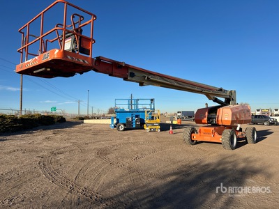 2015 JLG 800S 4WD Diesel رافعة تليسكوبية بذراع تطويل