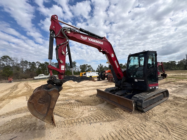 2022 Yanmar ViO80-1A Mini Excavator 2022 Yanmar ViO80-1A Mini Excavator