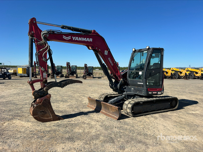 2021 Yanmar VIO80-1A Mini pelle hydraulique