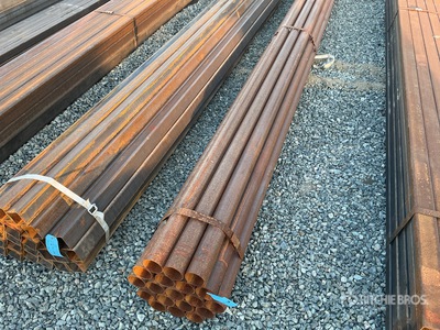 Quantity of (19) 2 7/8 in OD x 20 ft Schedule 10 Steel Pijp (Unused)