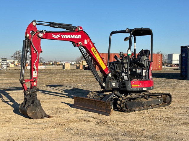 2022 Yanmar ViO35-6A Mini Excavator