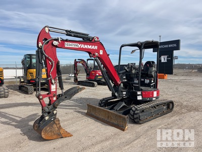2022 Yanmar ViO35-6A Mini Excavator