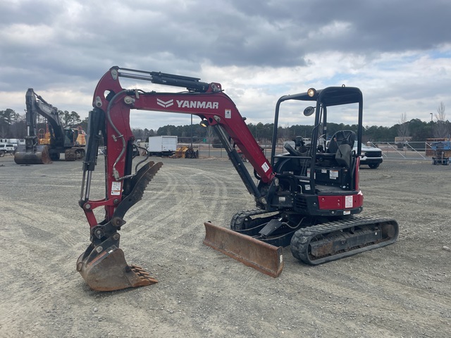 2021 Yanmar ViO35-6A Mini Excavator