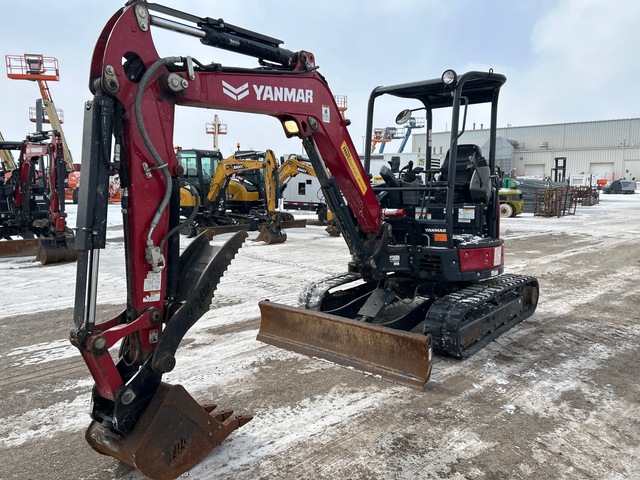2021 Yanmar ViO35-6A Mini Excavator