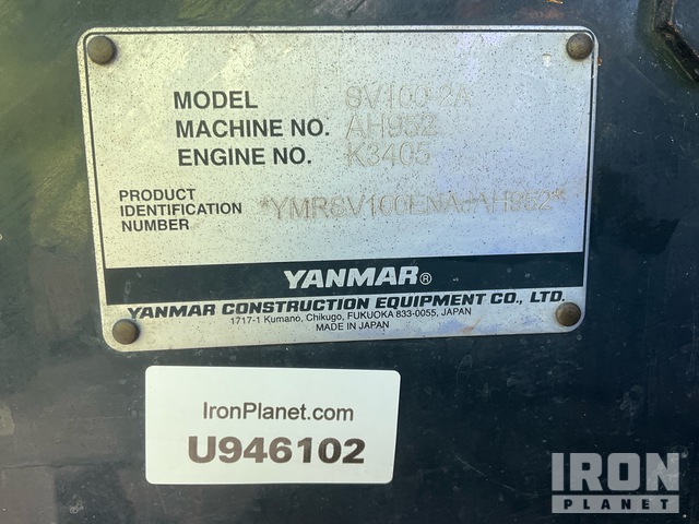 EXCAVADORA 2022 YANMAR SV1002A