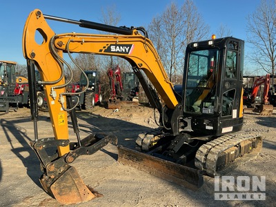 2022 Sany SY50U Mini escavatore