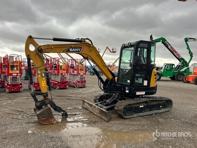 2022 Sany SY50U Mini pelle hydraulique