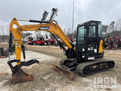 2022 Sany SY50U Mini escavatore