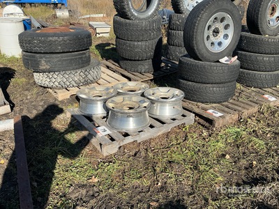 Quantity of (4) 8 Bolt Rims Parti varie - Fits Ford F-350