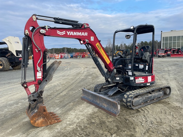 2022 Yanmar ViO35-6A Mini Excavator