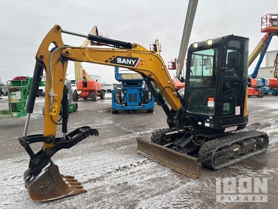 2022 Sany SY35U Mini Excavadora
