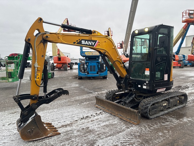 2022 Sany SY35U Mini Excavator