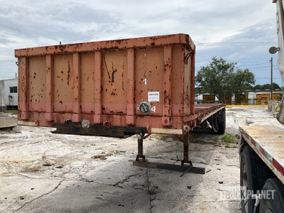 1982 Dorsey 42 ft T/A مقطورة مسطحة