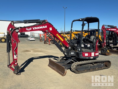 2022 Yanmar ViO35-6A حفارة صغيرة