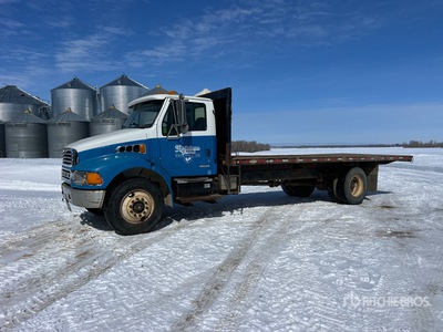 2001 Sterling Acterra 4x2 Hyd Tilt Flatbed Truck