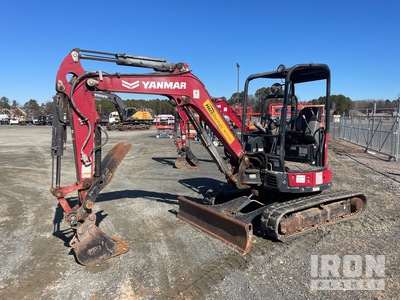 2021 Yanmar ViO35-6A Mini Excavator