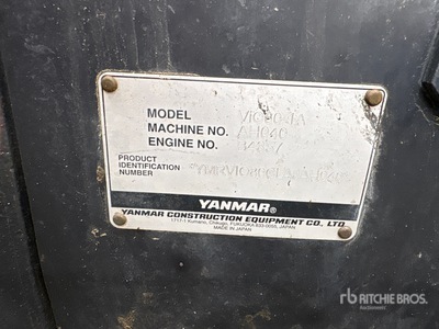 2020 Yanmar VIO80 Mini Excavadora