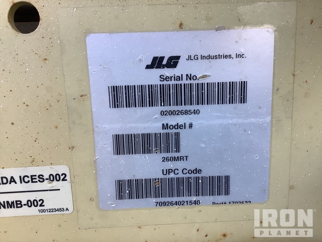 ELEVADOR TIJERA 2019 JLG 260MRT