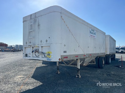 1980 Fruehauf S/A Belly Dump Trailer