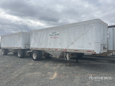 1980 Fruehauf 23 ft S/A Rimorchio per granaglie