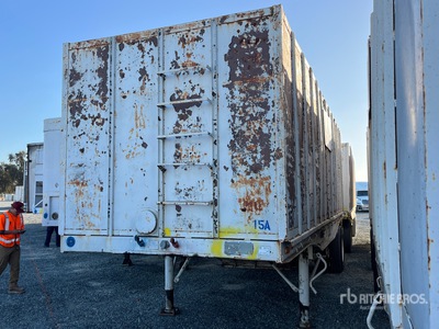 1974 Trailmobile S/A Lead Rimorchio per granaglie