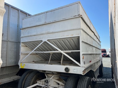 1961 Glaco 2/Axle Pup Remorque à grains